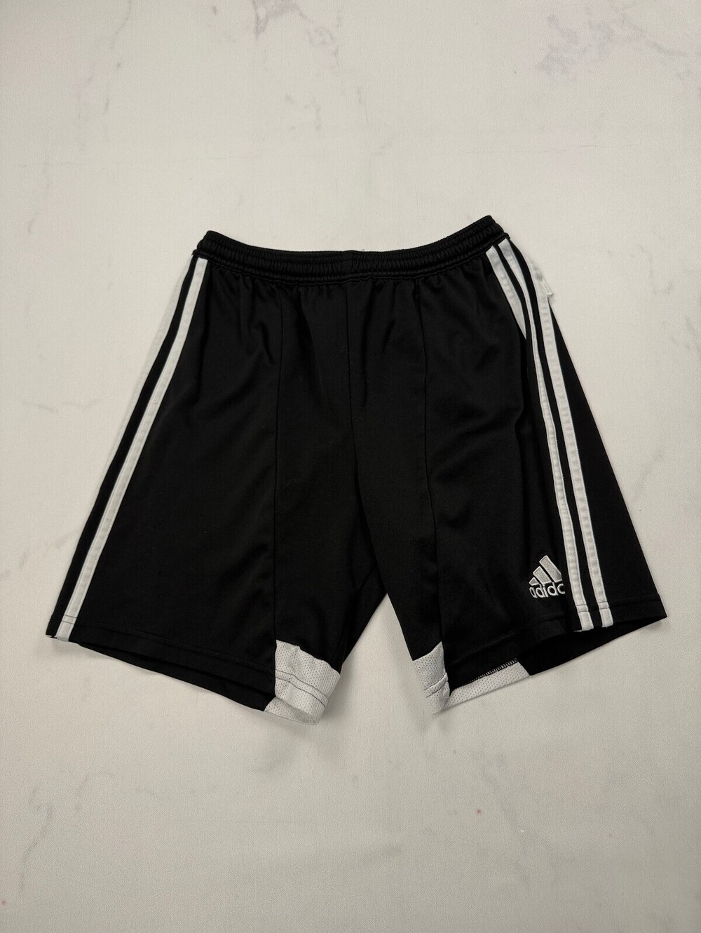 Adidas Climacool Athletic Shorts Black VTG 2000s Streetwear - Boys L